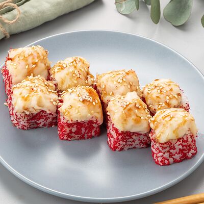 Запеченный с крабом в Суши хит по цене 705 ₽