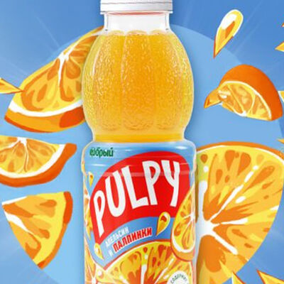 Pulpy апельсин и пальпинки в Шаурма и кебаб по цене 140 ₽