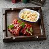 Большая порция свиных ребер в соусе кавказский BBQ в Double Grill & Bar по цене 1250