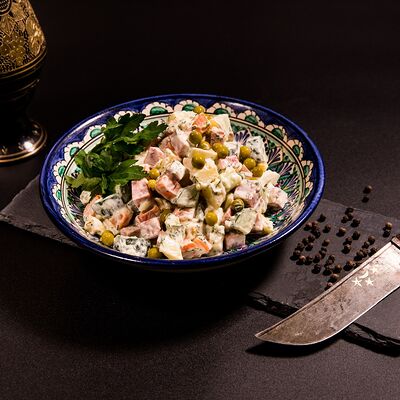 Мясной салат в Бахытик по цене 400 ₽