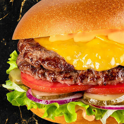 Бургер Классика Black Angus двойной в Black Star Burger по цене 810 ₽