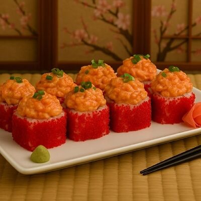 Тартар лосось спайси в Ichiban по цене 670 ₽