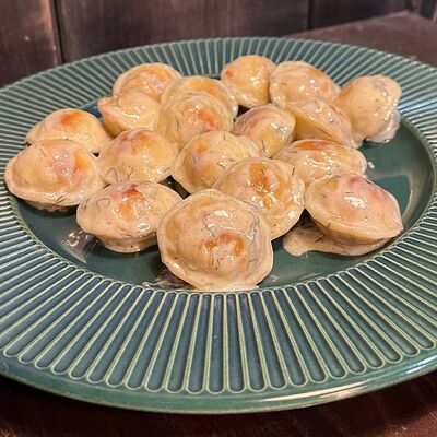 Пельмени сытные жареные в Зеленая фея по цене 350 ₽