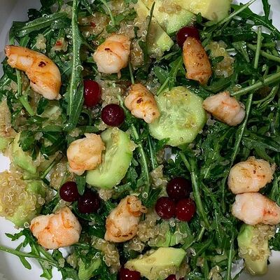 С киноа и креветками в Kraffin Bakery по цене 797 ₽