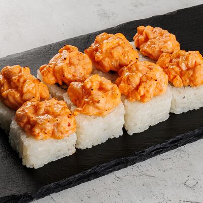 Горячий лосось в Суши лайк по цене 510 ₽