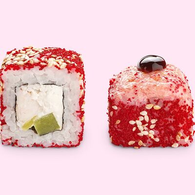 Ролл запеченная Калифорния в Комбо по цене 345 ₽