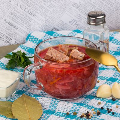 Мамин борщ в Папа лепит по цене 300 ₽