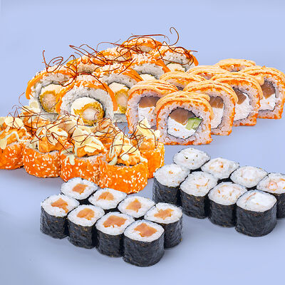 Сет Yummi в EDOO Rolls & Pizza по цене 2650 ₽
