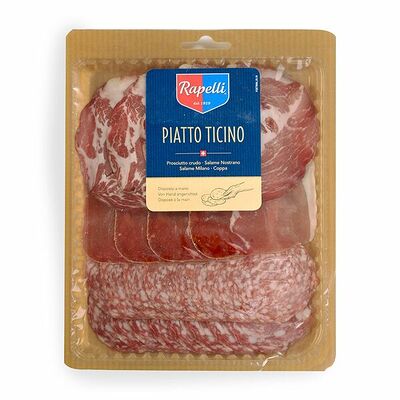 Продукты из мяса Ассорти Пьятто Тичино, Rapelli Швейцария в Азбука Вкуса Экспресс Меню по цене 972 ₽