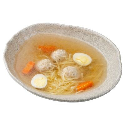 Суп-лапша с фрикадельками в ИТЛЕ Стейк-кафе Halal по цене 340 ₽