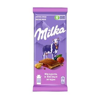 Milka Миндаль и лесные ягоды в Bronx по цене 160 ₽