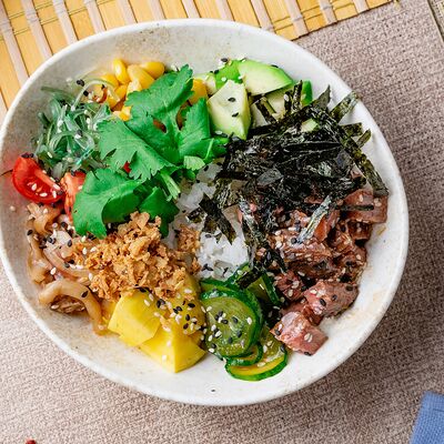 Поке с телятиной в Бурито по цене 910 ₽