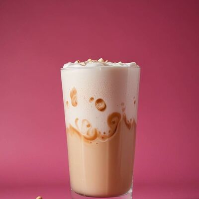 Арахисовый раф в Знакомые лица по цене 420 ₽