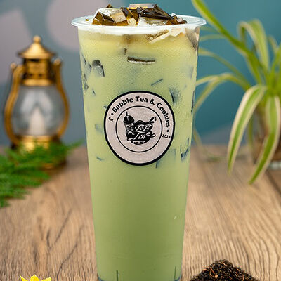 Тайский зеленый чай с молоком Thai Green Tea в Bubble Tea Баблти по цене 500 ₽