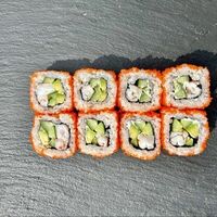 Ролл Калифорния эби в Рисоварня