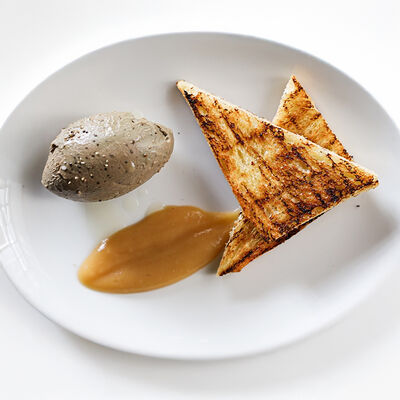 Паштет с яблочным кули в Flaner по цене 690 ₽