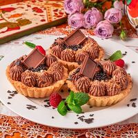 Корзинка с шоколадом в Монастырский дворик - русская кухня из монастырской трапезы