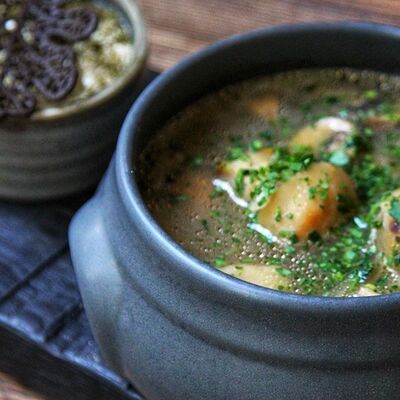 Грибная похлебка в Угли по цене 450 ₽