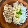 Куриная грудка на углях с рисом в Ле Марш по цене 450