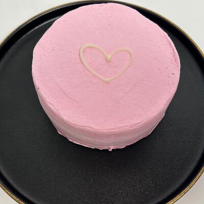 Бенто-торт Пломбир-клубника в Ля Галетт по цене 600 ₽