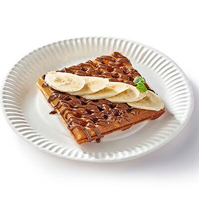 Бельгийский банановый вафли в Loook по цене 19000 сум