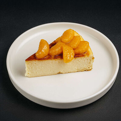 Чизкейк Сан-Себастьян с мандаринами в Техникум по цене 690 ₽