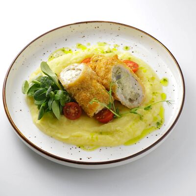 Котлета по-киевский в Rabbit по цене 3490 ₸