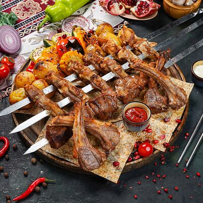 Ассорти из бараниныв Мангал Хауз (Мясье Шашлык) по цене 7999 ₽