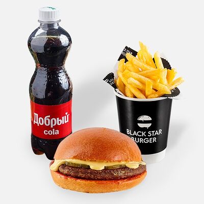 Трушный сет №1 в Black Star Burger по цене 470 ₽