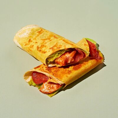 Курай с запеченной курицей и овощами в Тюбетей по цене 298 ₽