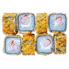 Теплый темпура ролл с креветкой 8 шт в Маленькая Флоренция по цене 599 ₽