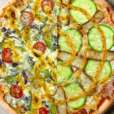 КнязьБургер и Фитнес-хит в ПиЦЦунда Море начинки по цене 1353 ₽