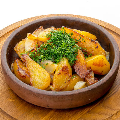 Картофель по-деревенски в Хинкальная Кацо по цене 150 ₽