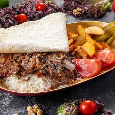 Донер с рисом в Chef Burger & Doner по цене 950 ₽