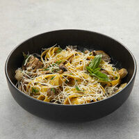 Тальятелле с белыми грибами в Peperoni