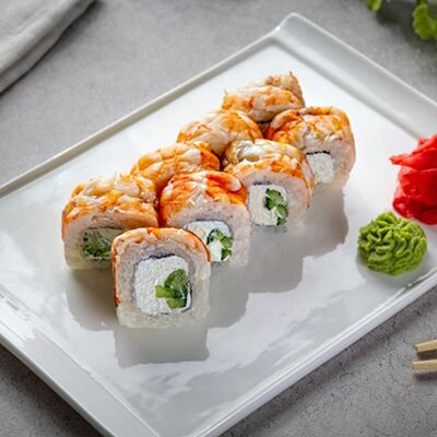 Роллы Кораллы в Суши-бар Макс Бокс по цене 619 ₽