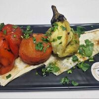 Овощи на мангале в Райский дворик