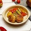 Котлетки из курицы с овощами в Руставели по цене 520
