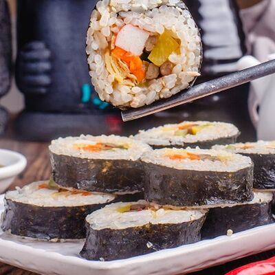 Кимпаб овощной в Корея по цене 490 ₽