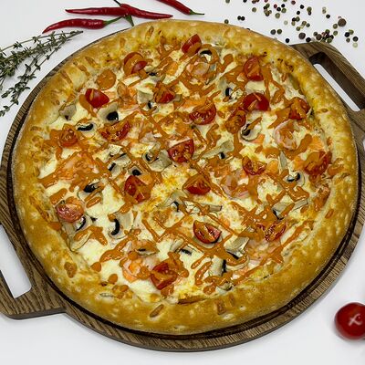 Пицца Том Ям в Суши на районе по цене 1750 ₽