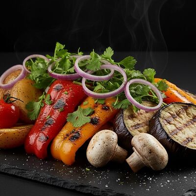 Овощи на углях в Holy salt Шаурма Шашлык по цене 480 ₽