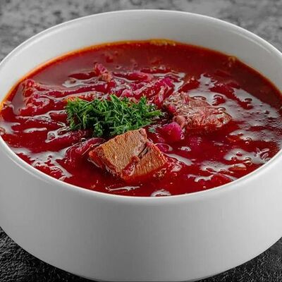 Борщ говяжий в Мангал36 по цене 219 ₽