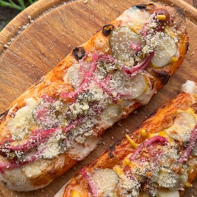 Неаполитанский хот-дог в Seven по цене 440 ₽