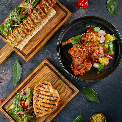 Люля-кебаб из индейки в Тбилисити по цене 750 ₽