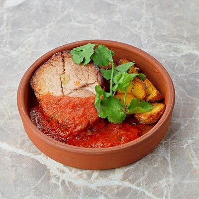 Стейк из буженины с мини-картофелем в Mamito по цене 680 ₽