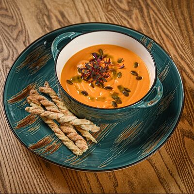 Крем-суп из тыквы в Зоя в планке по цене 460 ₽