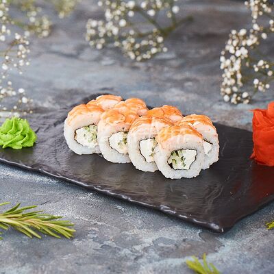 Мини-ролл Белый дракон в Баба роллс по цене 235 ₽