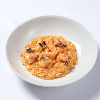 Орзо с креветкамив Бистро Рыба Мечты по цене 1150 ₽