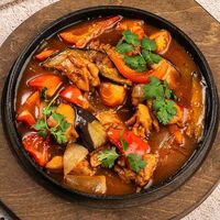 Курочка по-восточному в Омар Хайям