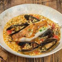 Окунь с мидиями с птитимом в Kumpan Terra